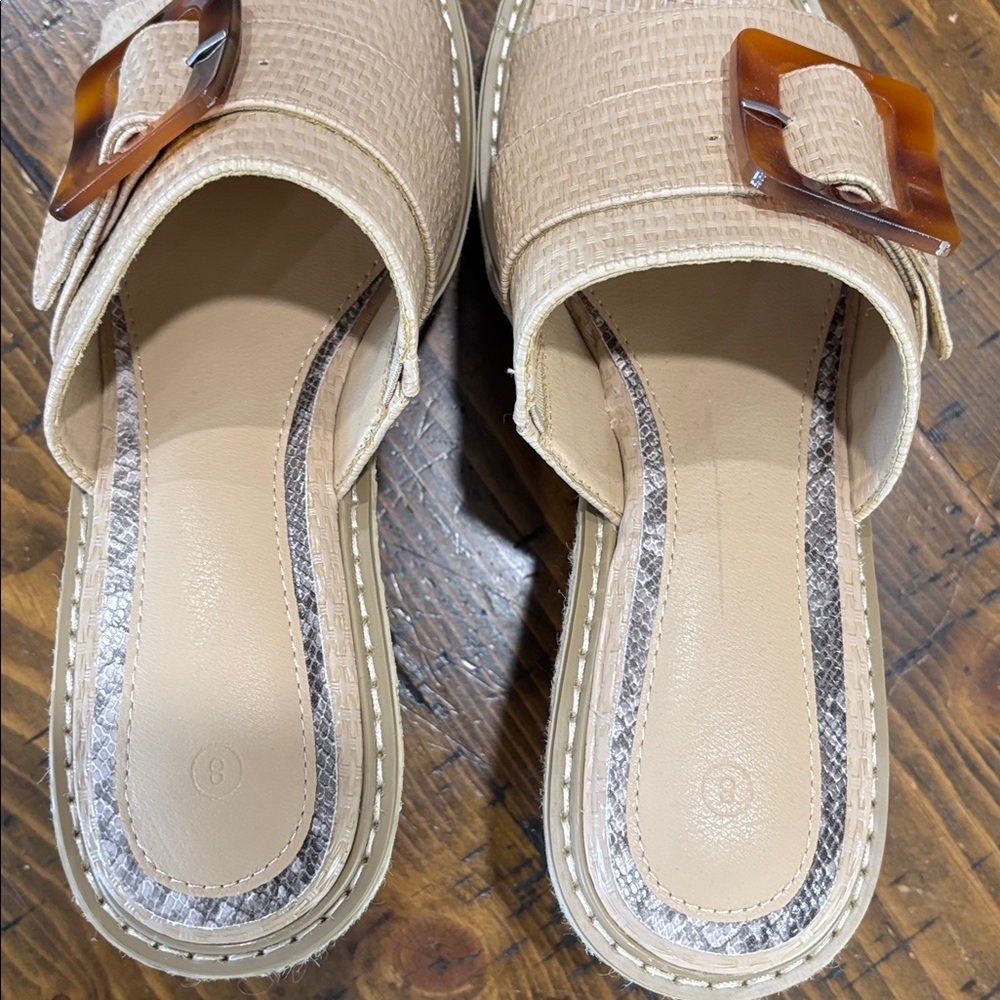 Coutgo Women's Wedge Platform Sandle NEW - Picture 1 of 6